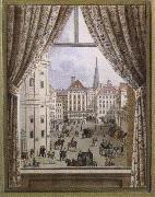 a view of a viennese square in franz von schober